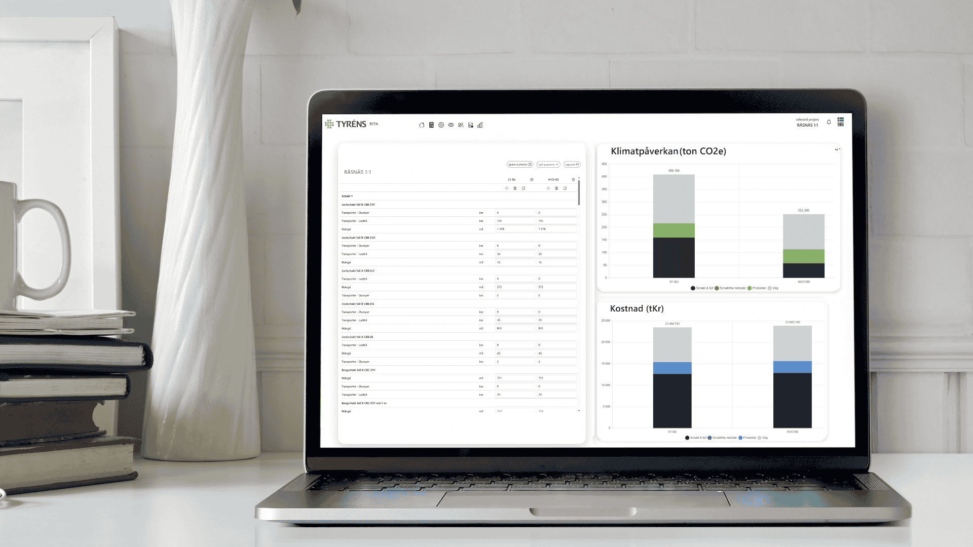 Swedish Waterclimber software