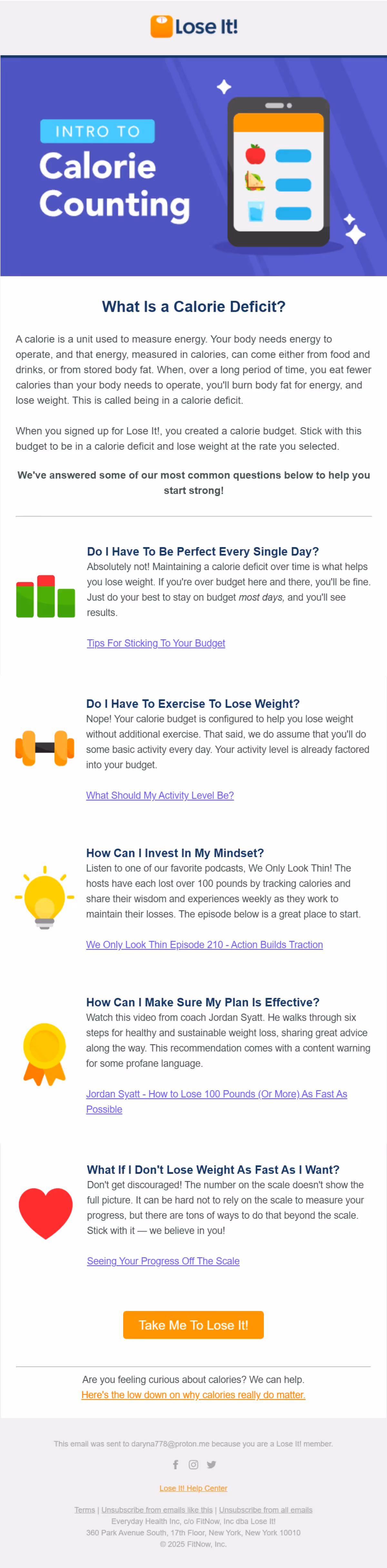 Lose It! – Calorie Counter