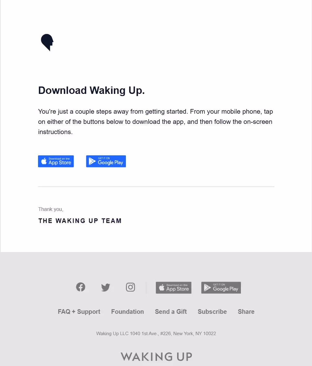 Waking Up: Meditation & Wisdom