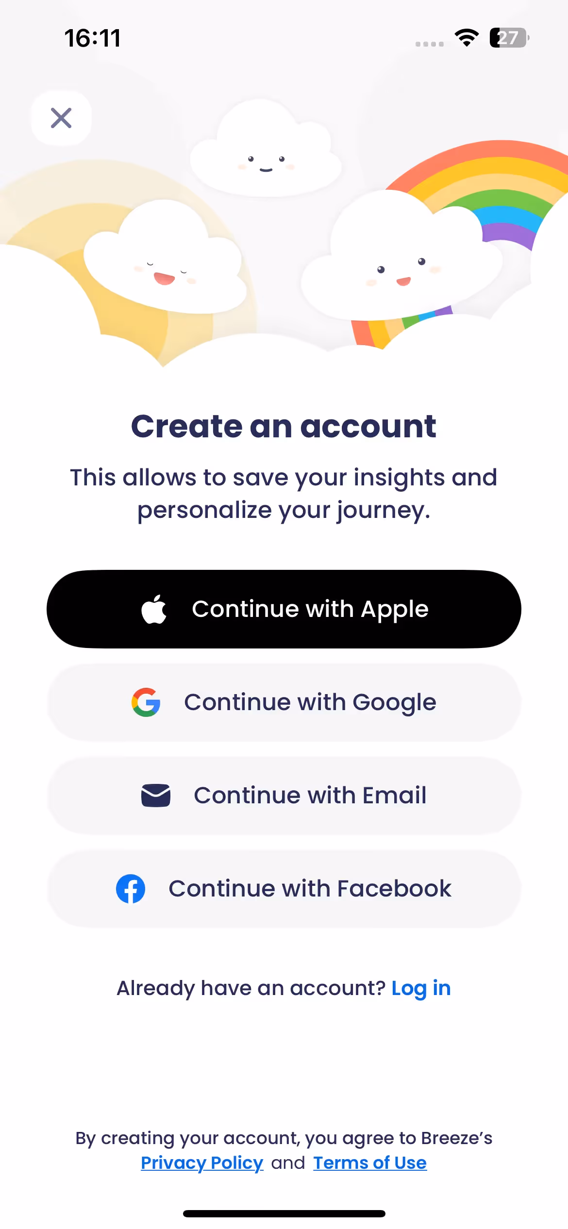 Breeze: Start Self-Discovery