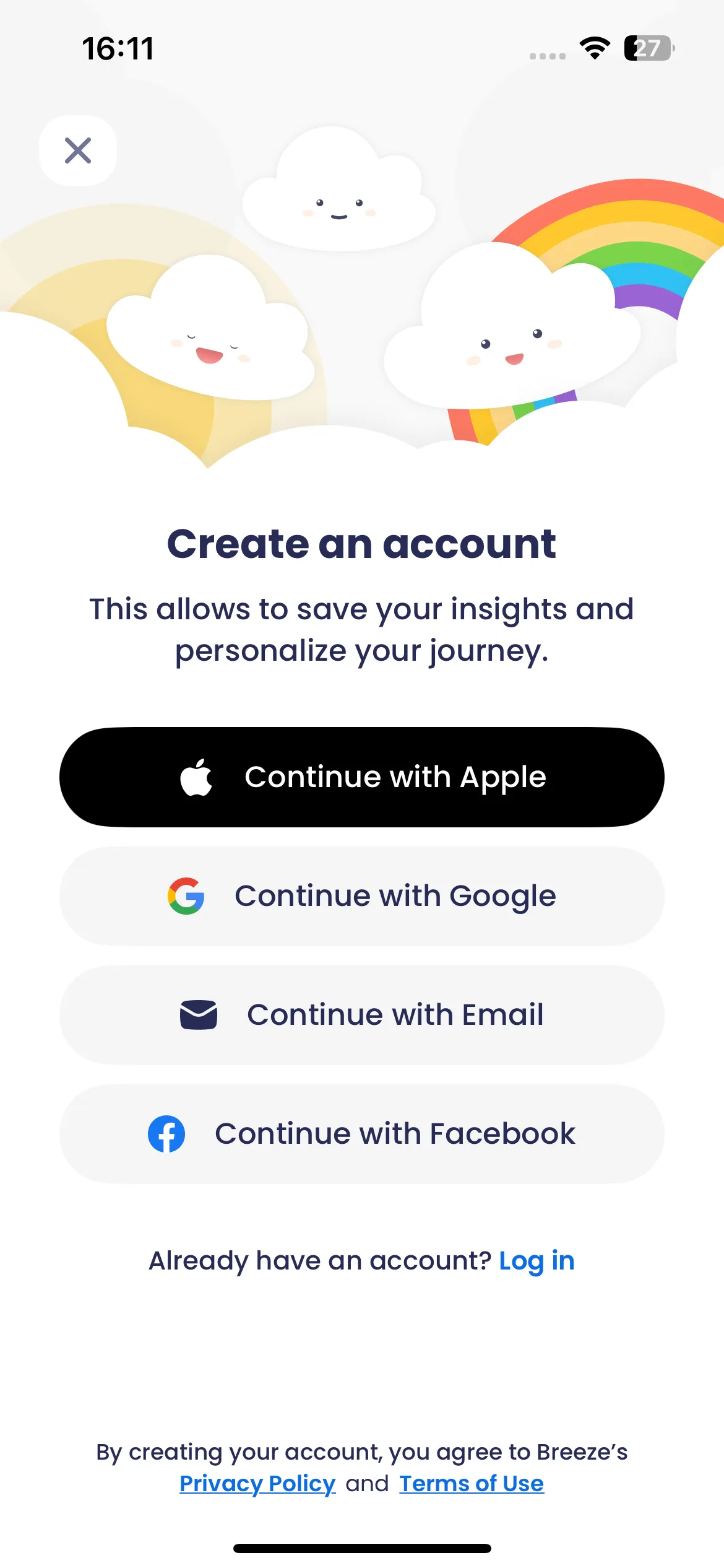 Breeze: Start Self-Discovery