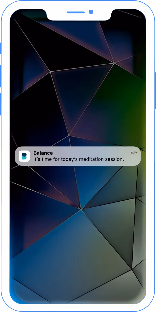 Balance: Meditation & Sleep