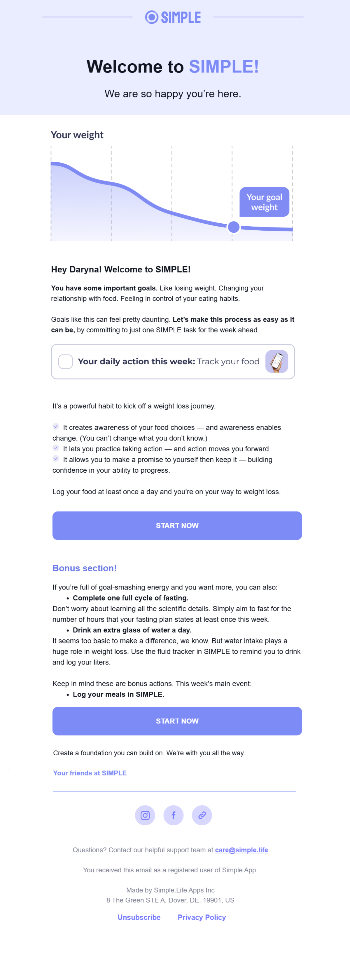 Simple - Weight Loss Coach