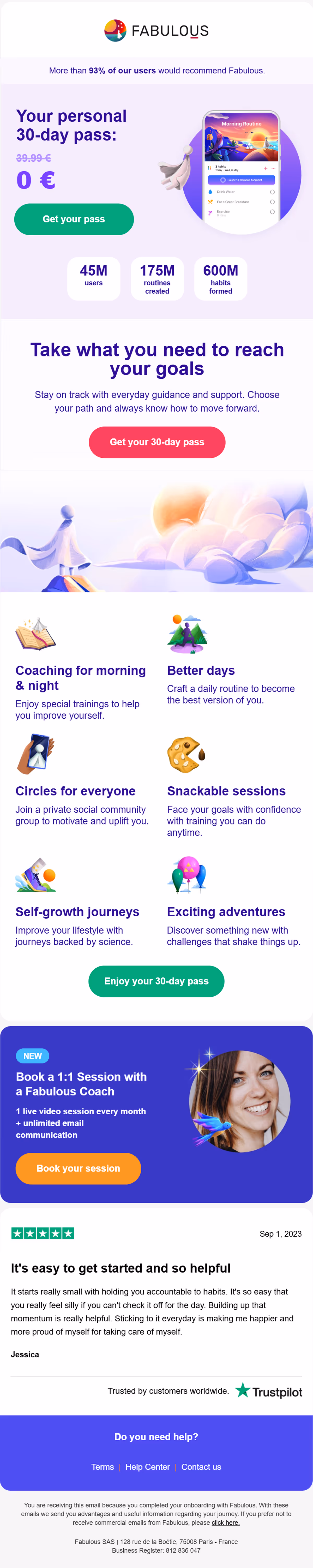 Fabulous Daily Routine Planner