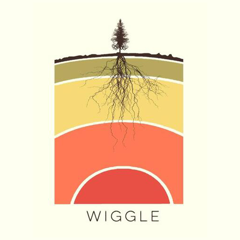 Graphic poster for the solstice Wiggle event at Goleen Harbour - Saturday 21st June 2025