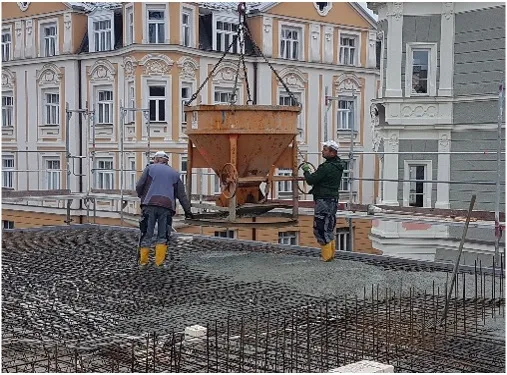 Hochbau – Rohbau eines mehrgeschossigen Gebäudes