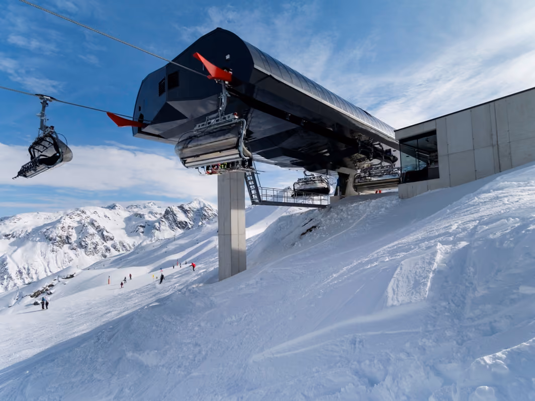 Bergstation Silvrettabahn