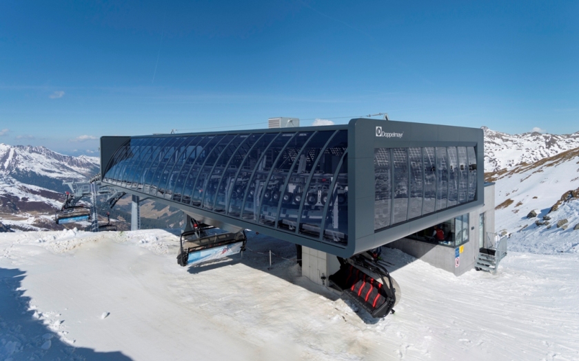 Bergstation Waidoffen von oben