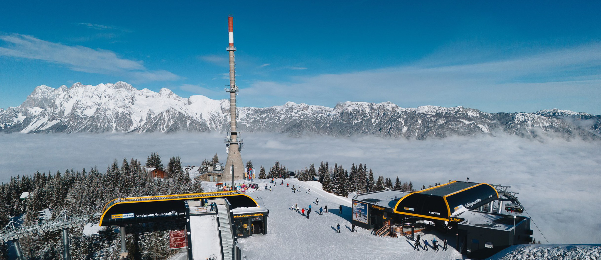 Kaiblinggratbahn, Bergstation