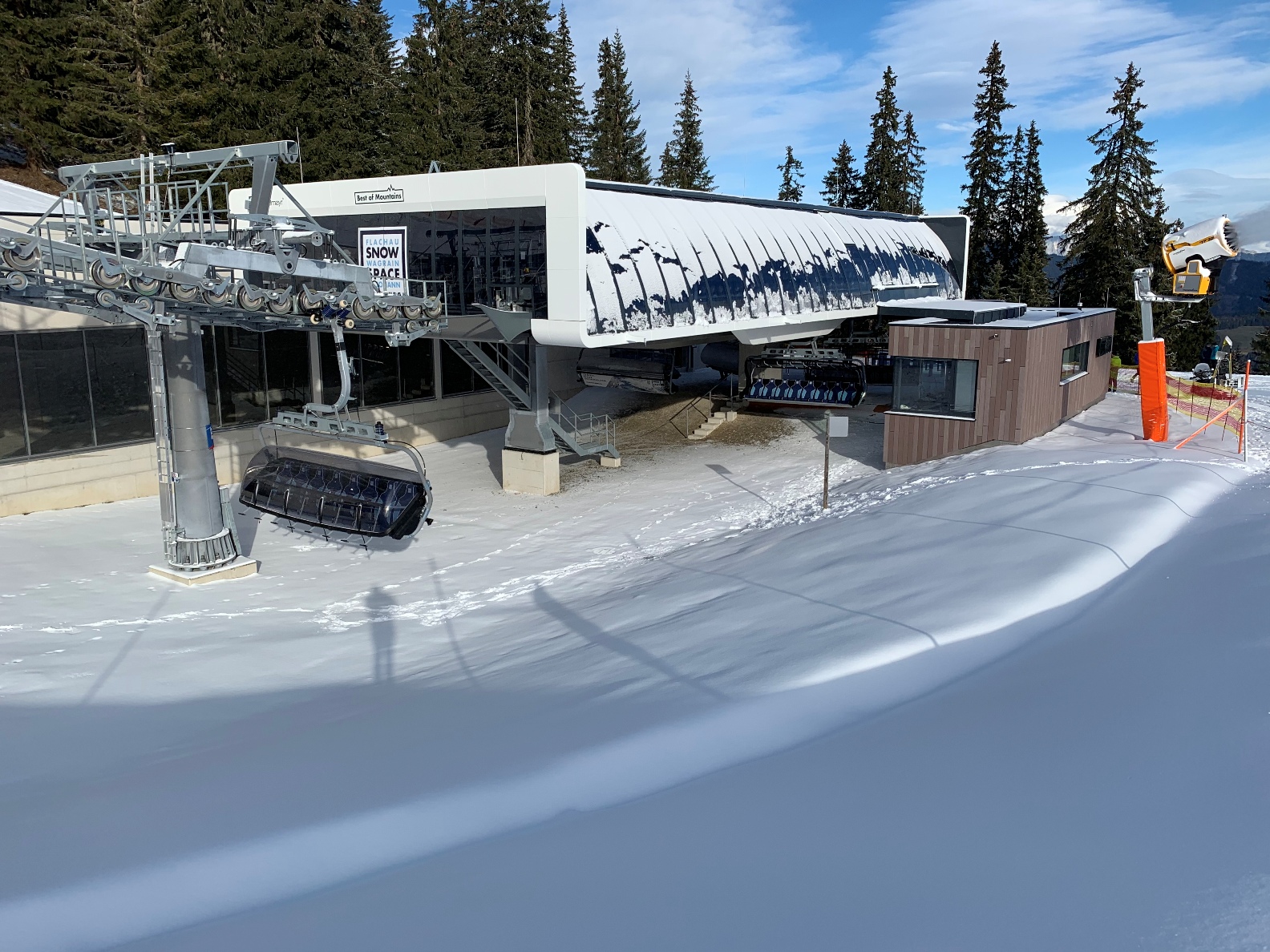Talstation der 8SB Sonntagskogel II in Flachau