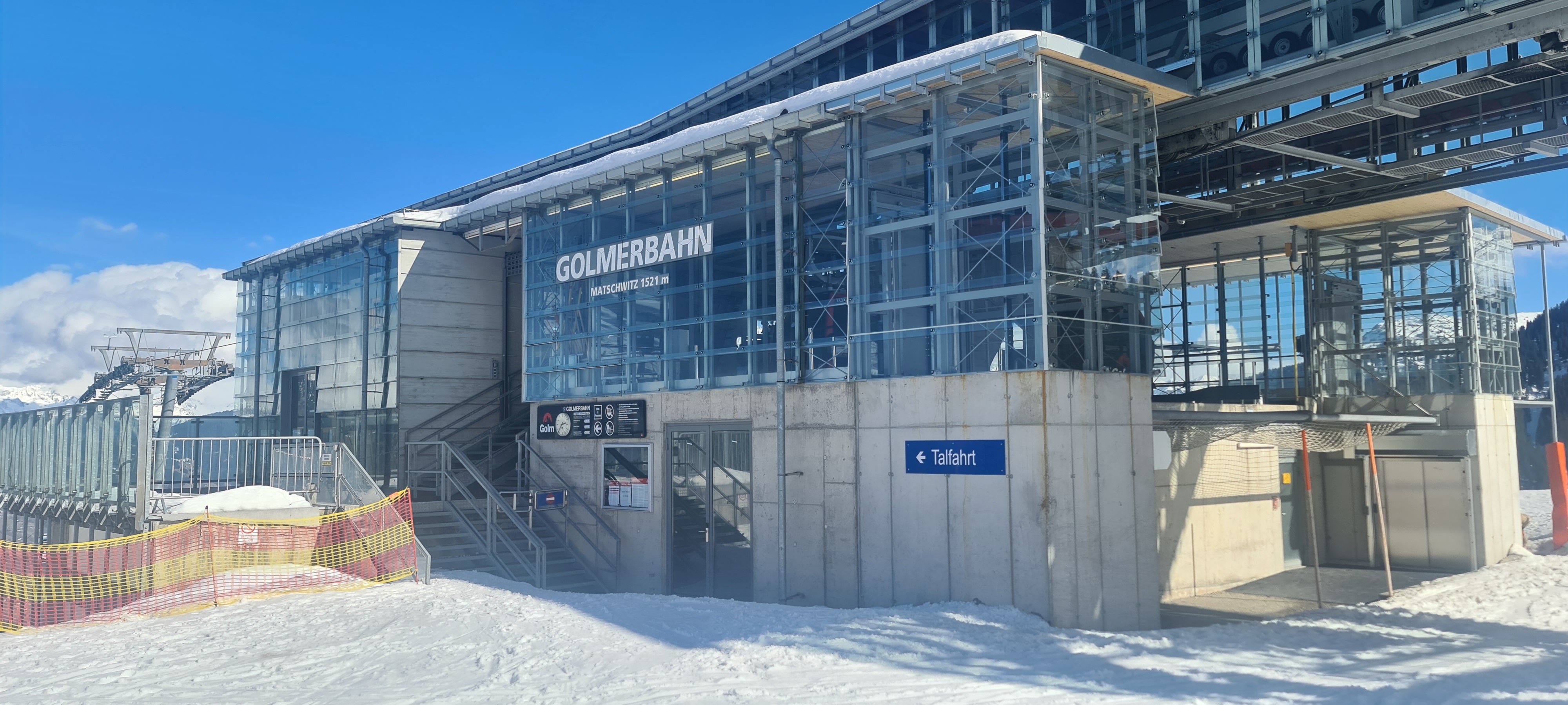 Station Matschwitz der 8EUB Golmerbahn
