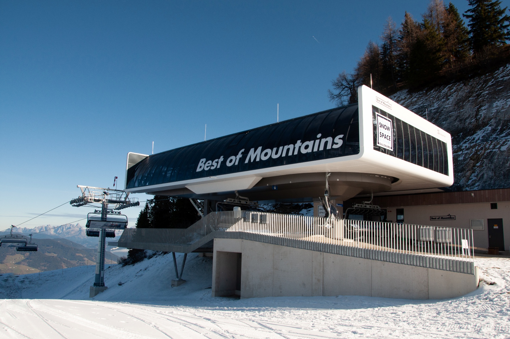 Bergstation der 8SB Sonntagskogel II in Flachau
