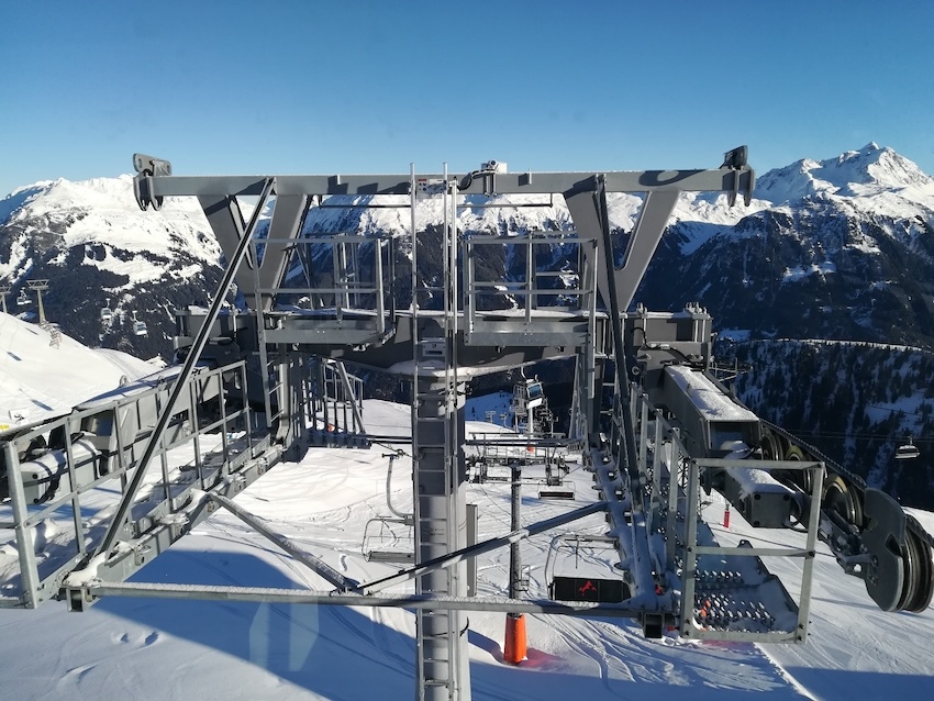 6SB Jöchle Bahn – Anlage im Winterbetrieb