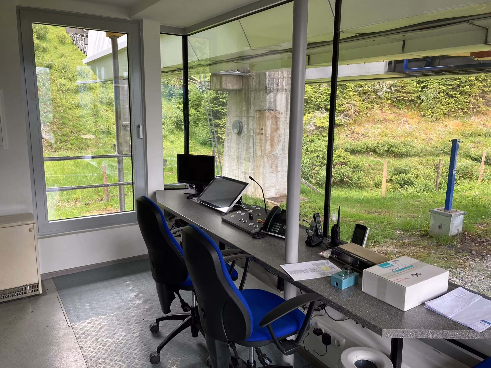 Neue Talstation der Kreuzkogelbahn