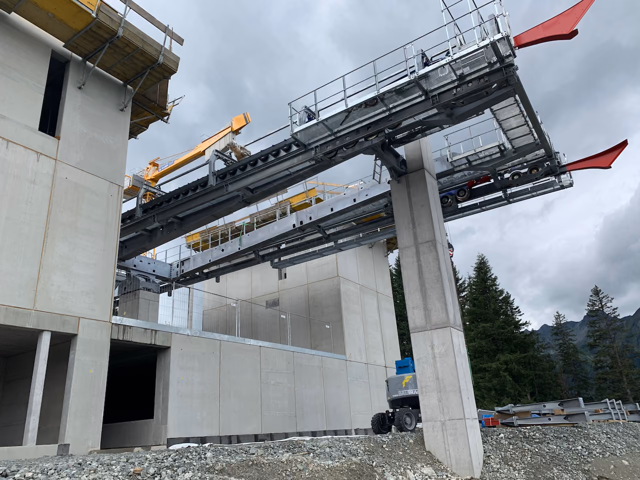 Detailplanung der Stationsbauwerke einer Seilbahn
