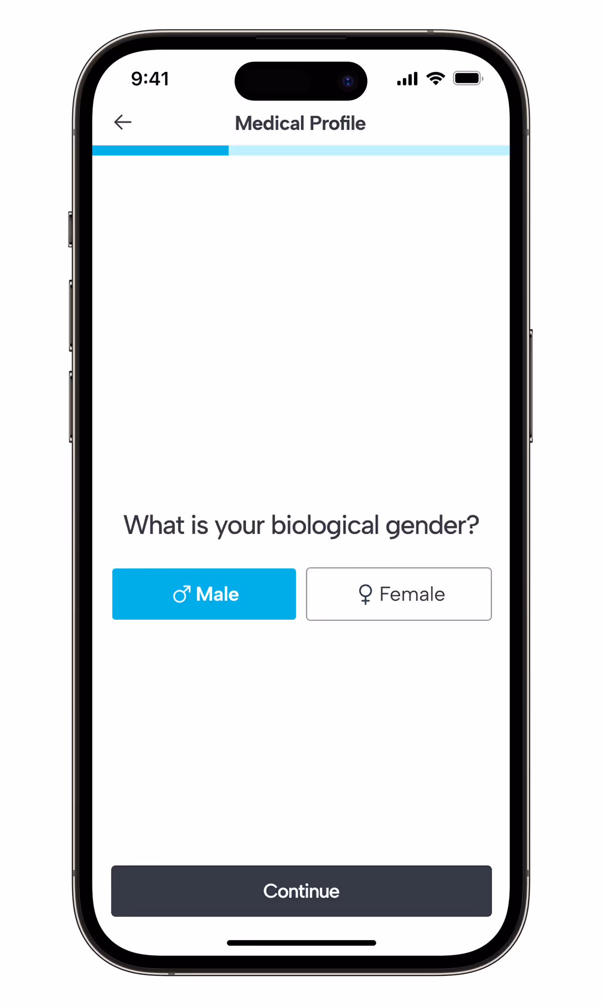 Screen of Eupnoos Mobile App showing the Onboarding