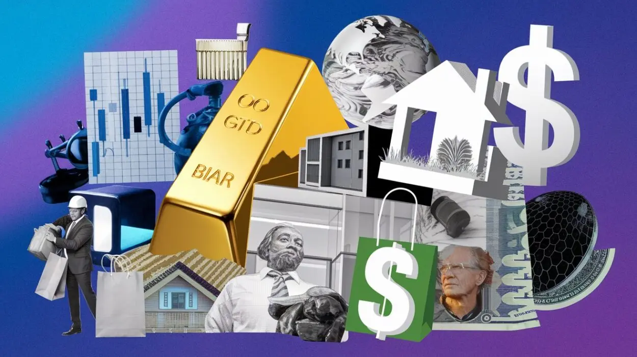 investment and financial symbols