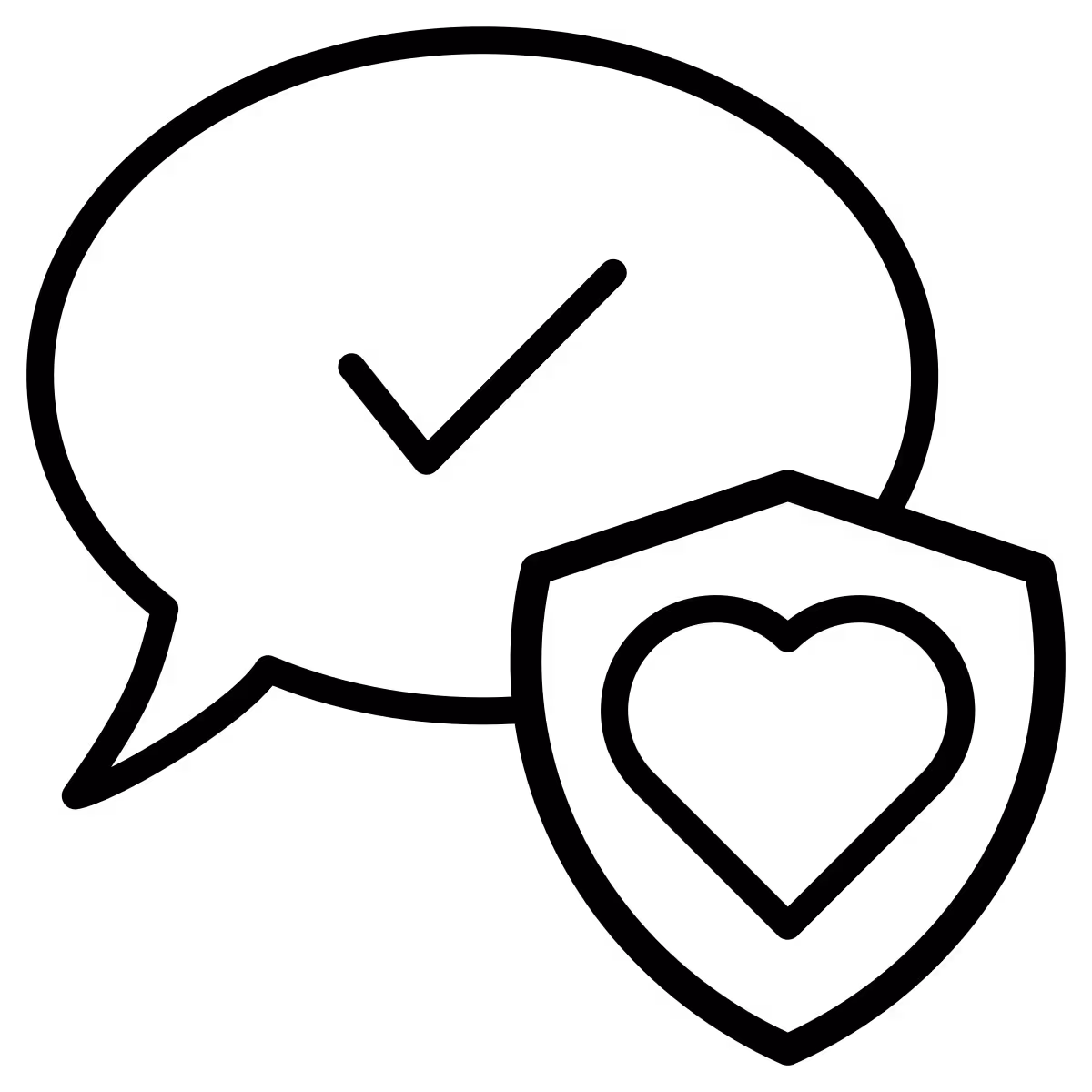 a chat icon