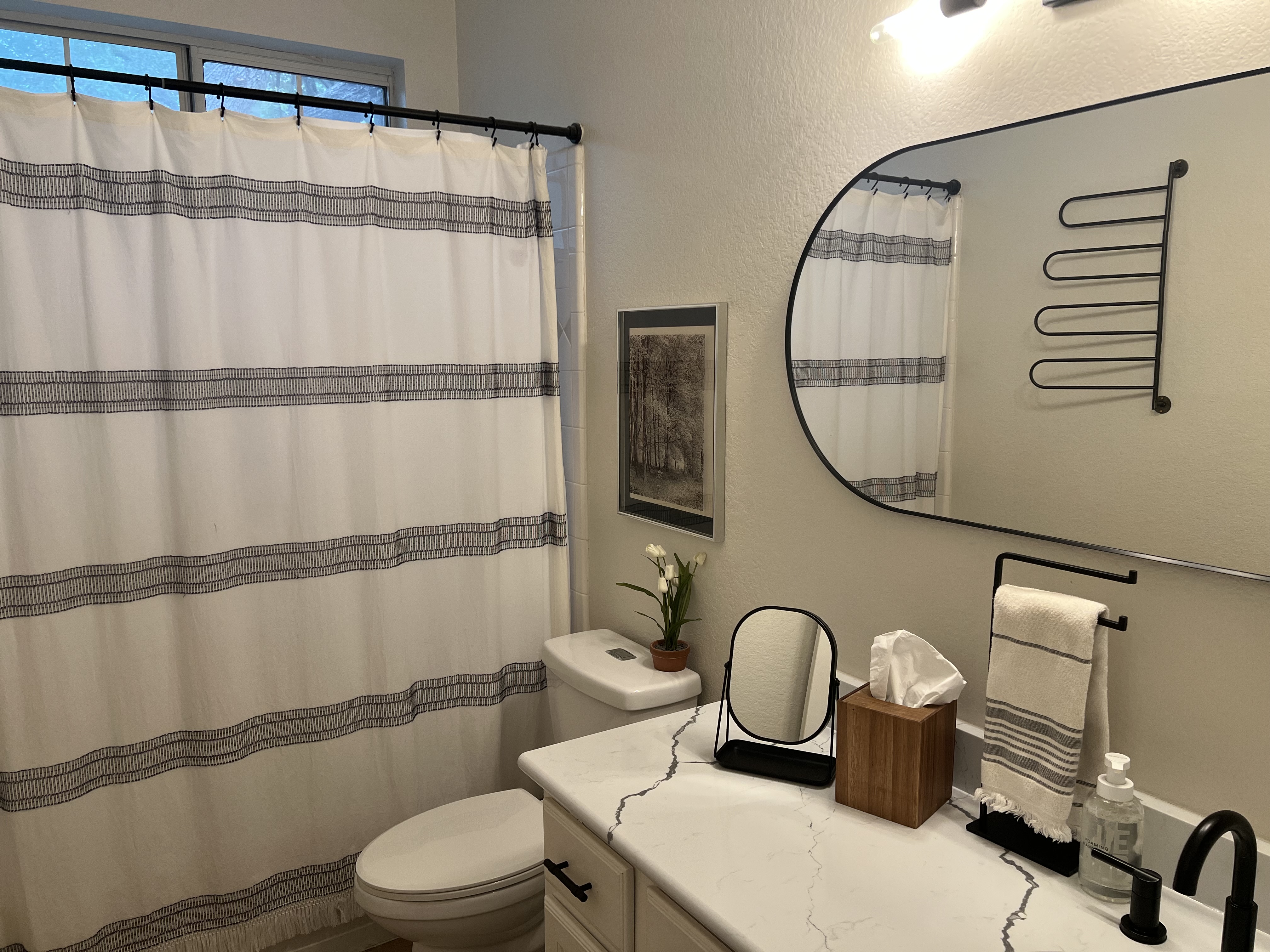 shower curtain