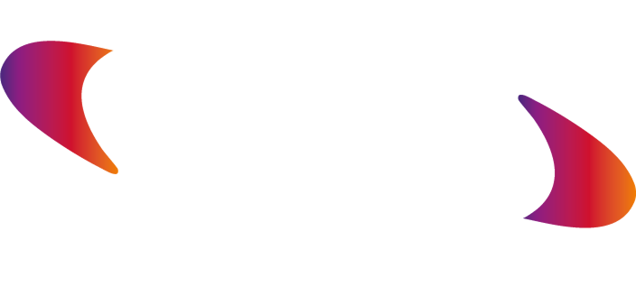 Logo de Ulis avec deux formes courbes colorées en dégradé de violet à orange de chaque côté.