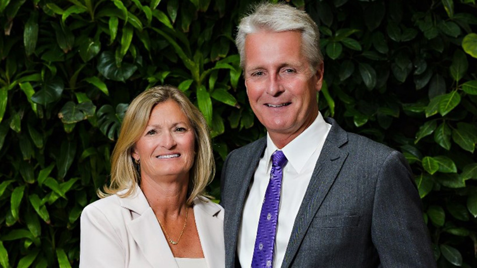 Jeff and his wife Shelley Parr.