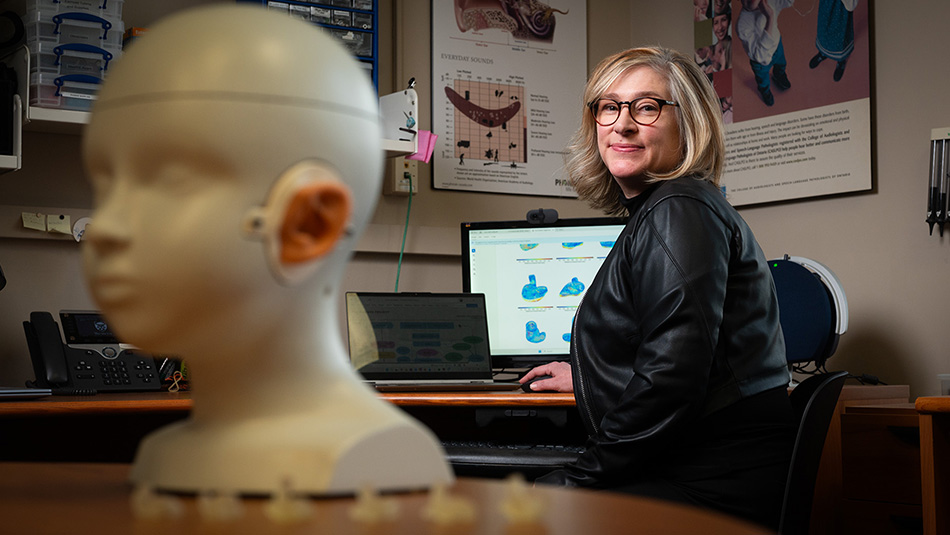 Susan Scollie, audiologist and head of the National Centre for Audiology at Western