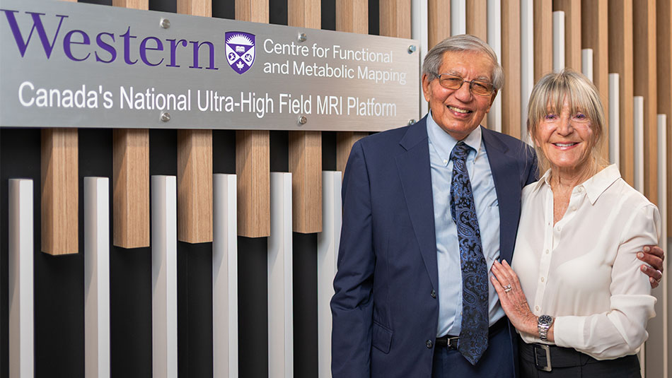 Frank and Janice Lochan made a $4.1M gift to Western to advance neuroimaging research
