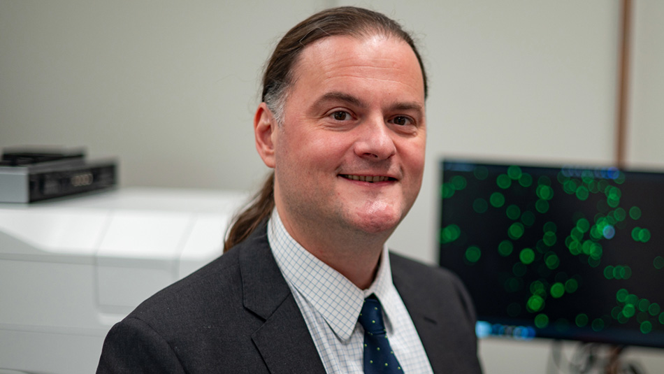 Biochemistry professor Patrick O’Donoghue