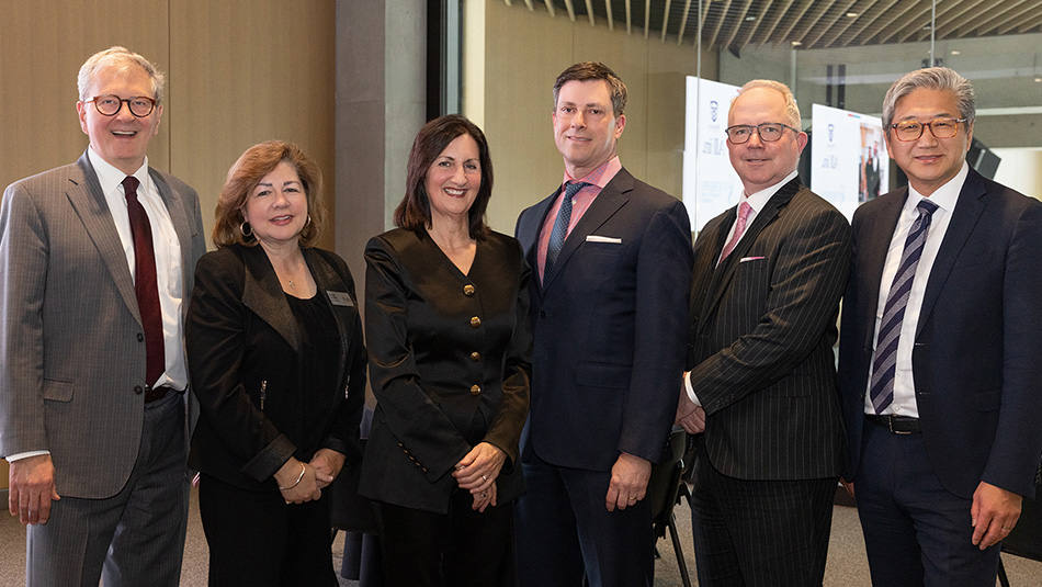 Marlene McGrath and Graham Porter at Western University
