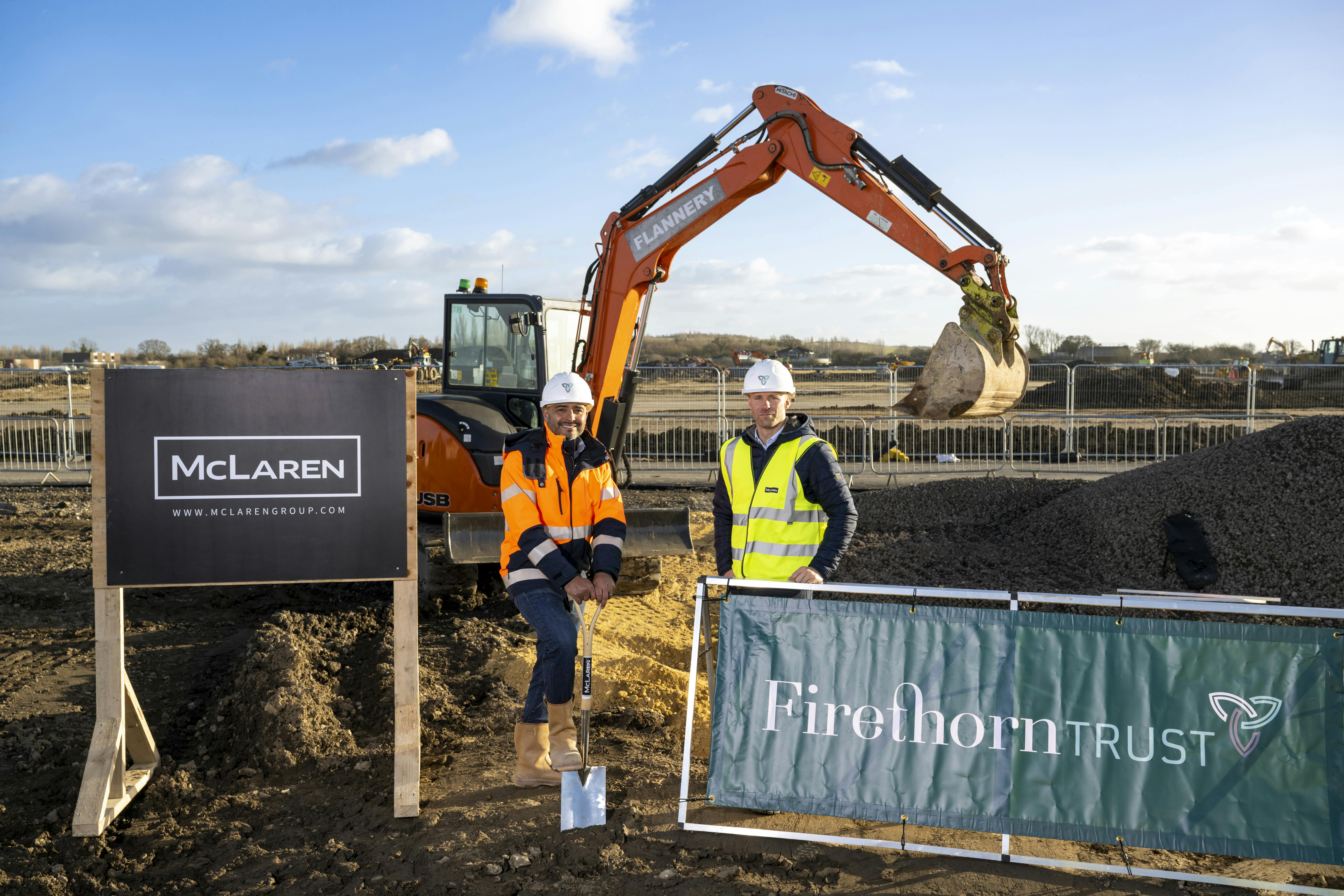 McLaren breaks ground at Sherburn42 scheme blog image