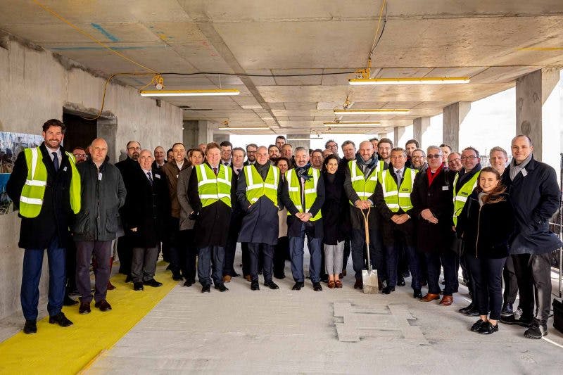 Topping out celebrates construction milestone at Hale Wharf in Tottenham blog content image 76