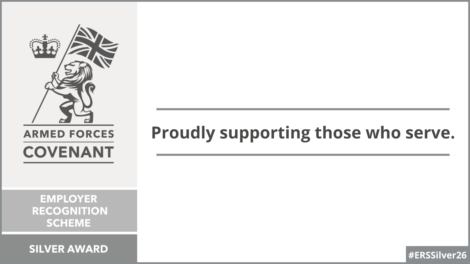 McLaren Achieves Defence Employer Recognition Scheme Silver Award