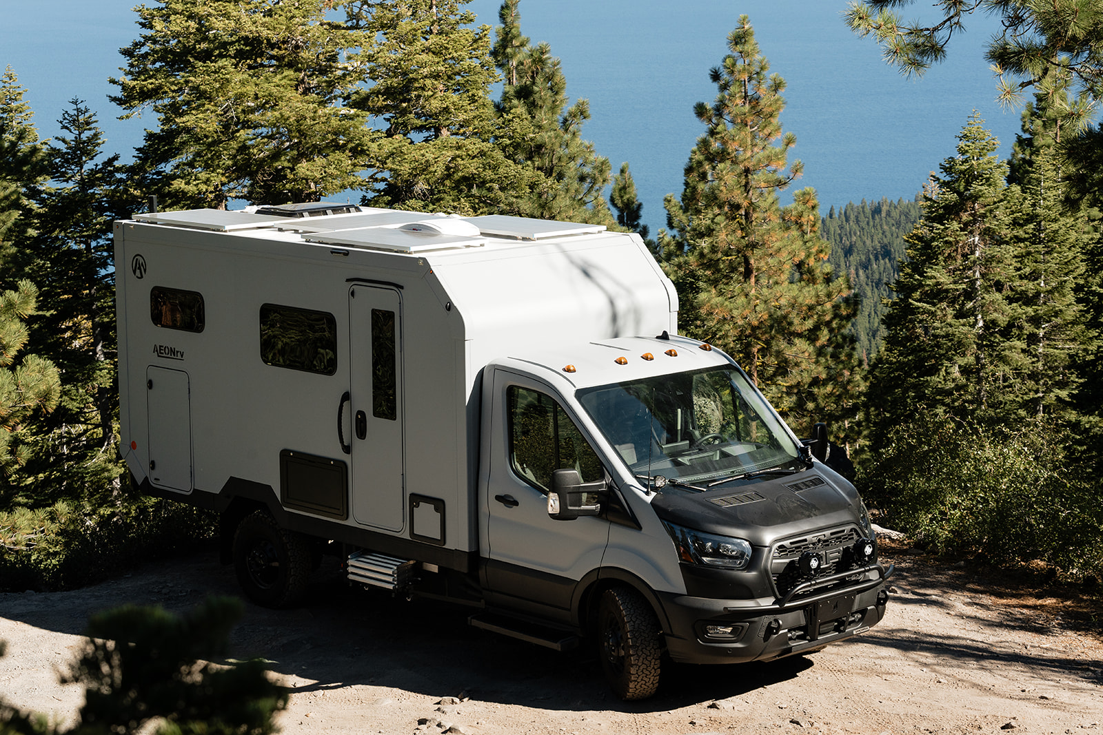 AEONrv on a ridge above Lake Tahoe