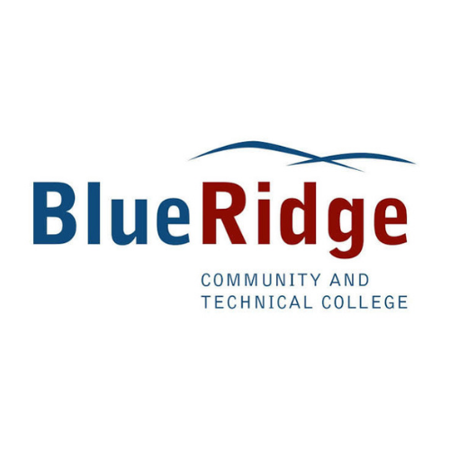 GRCC Grand Rapids Community College logo text in blue on white background.