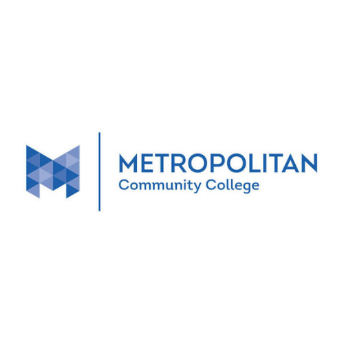 Logo of City Colleges of Chicago with tagline Education that Works and curved blue and gray swooshes.