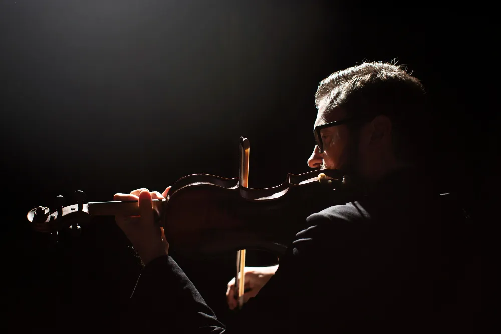 man playing