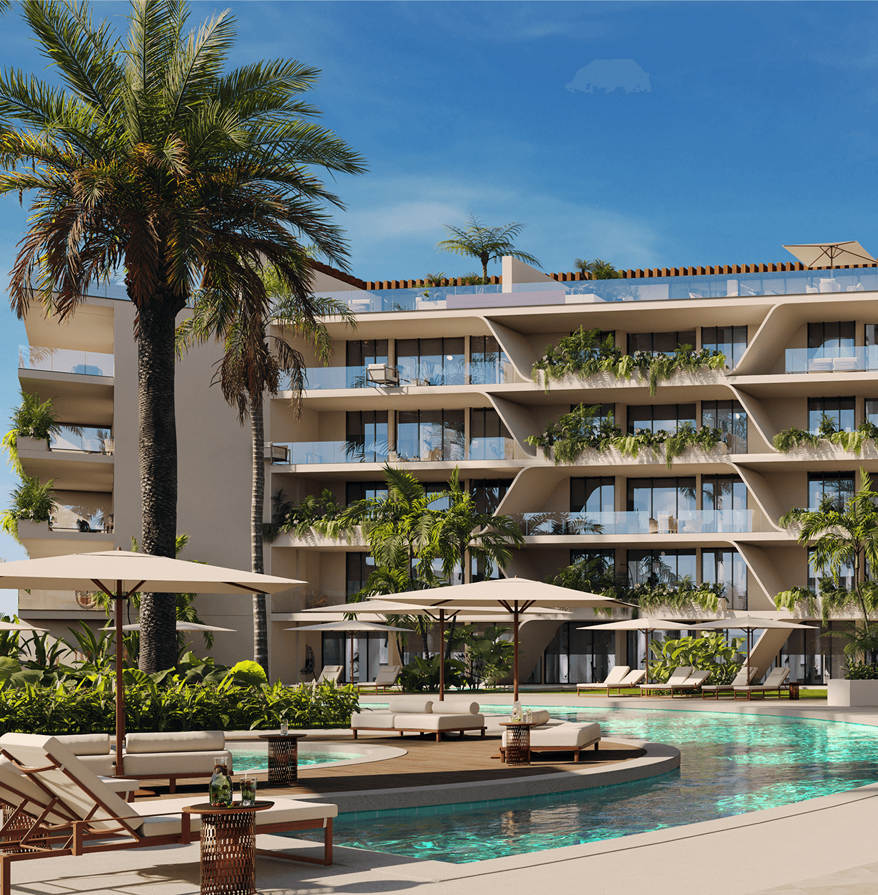 Residencia piscina privada