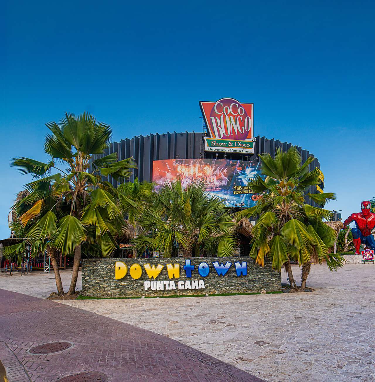 Downtown área recreativa