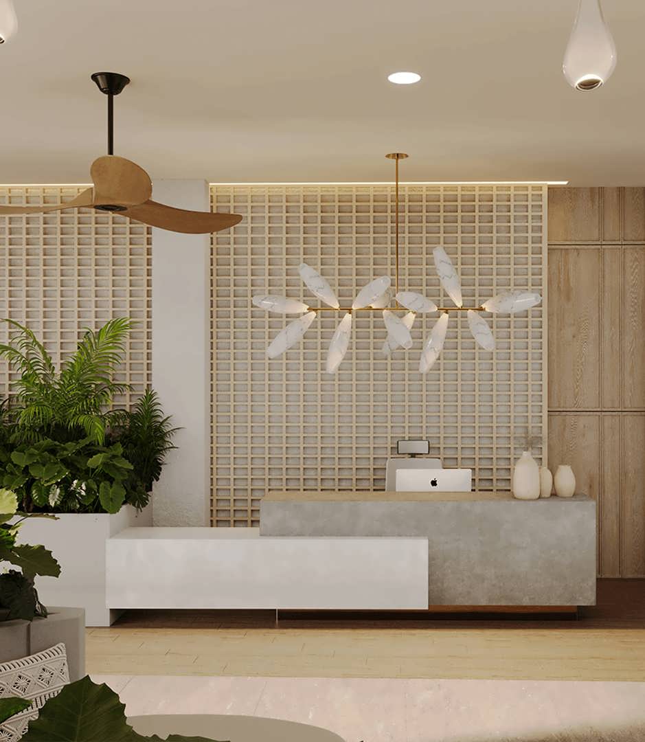 Edificio diseño contemporáneo