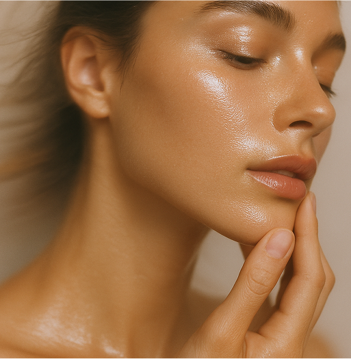 Girls Glowing skin