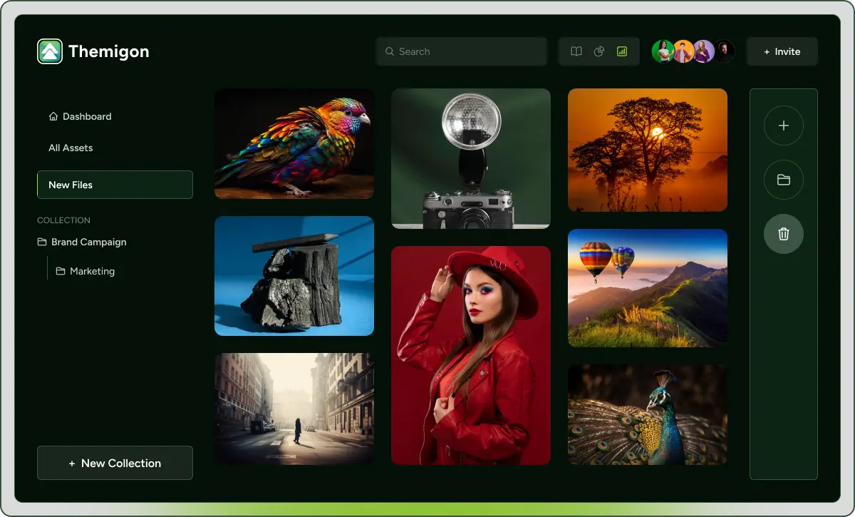 Saazee Webflow Template-Hero Image