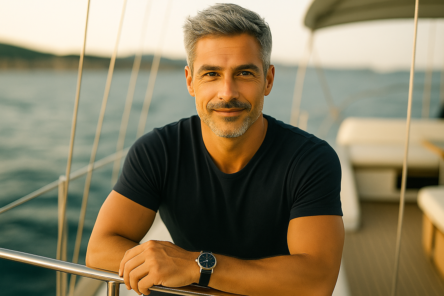 [headshot] image of customer (for a construction company)