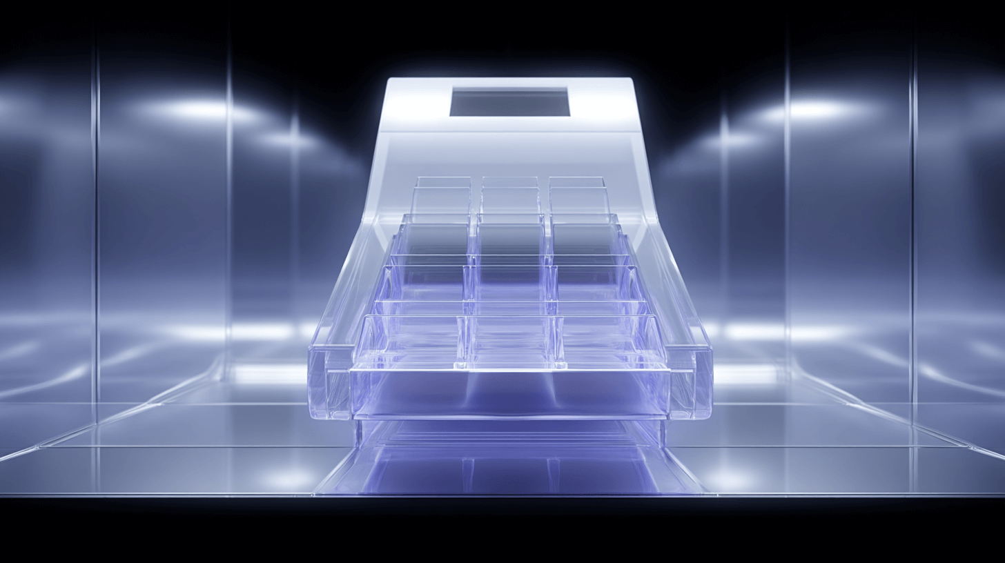 Open cash-register drawer with no bills or coins to show sales lost by skipping affordable web design that converts.