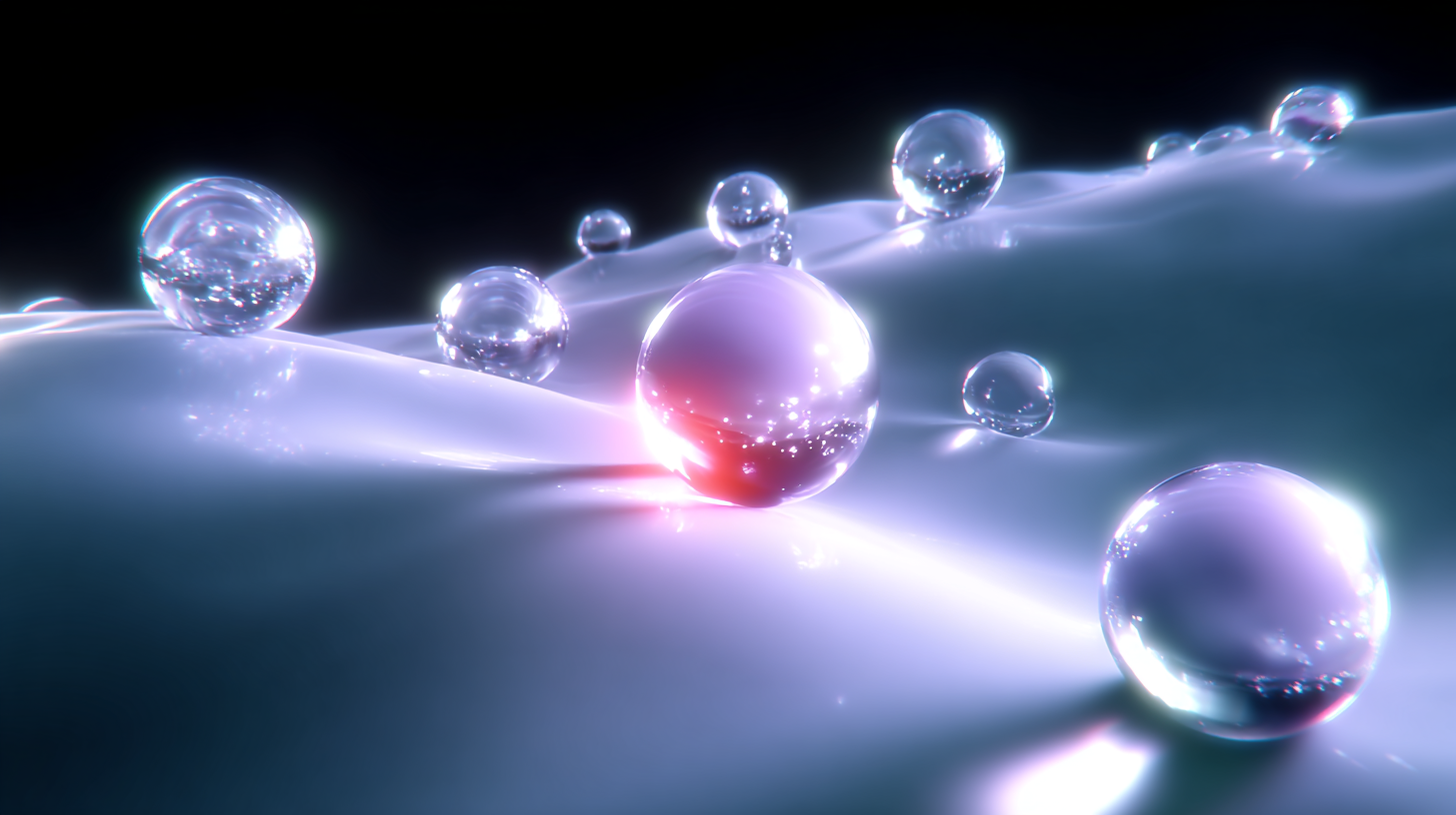 Glass-like spheres rolling across a smooth surface to represent how small UX inconsistencies build momentum and distort conversion performance.