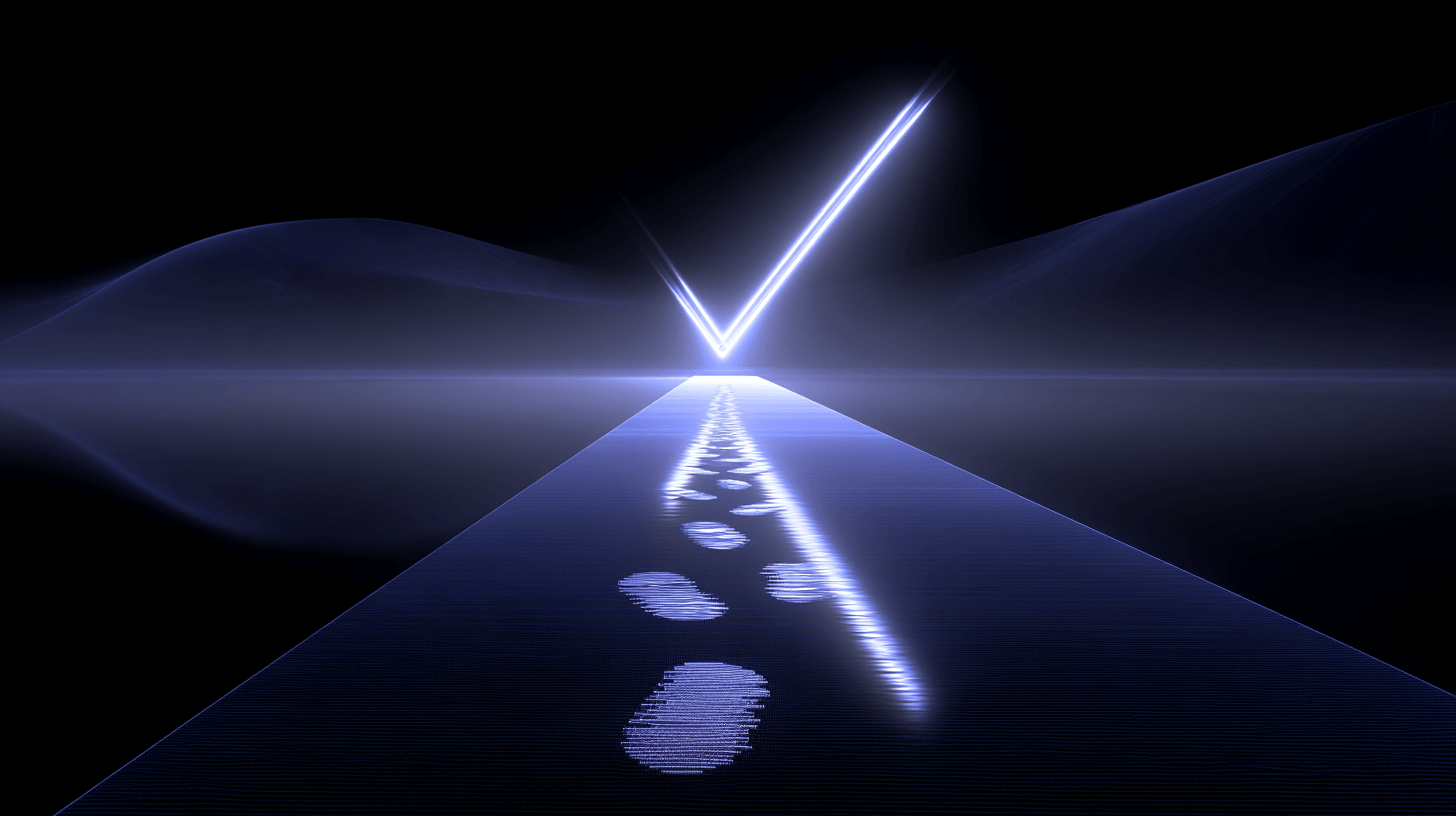 Customer journey signals guiding users toward a clear conversion path