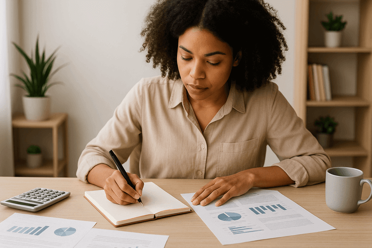 Split-screen showing two silver cars: one losing money (bills floating away) vs. one saving money (bills in neat stacks).