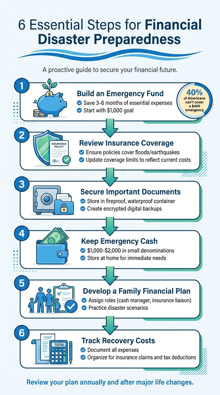6 Essential Steps for Financial Disaster Preparedness