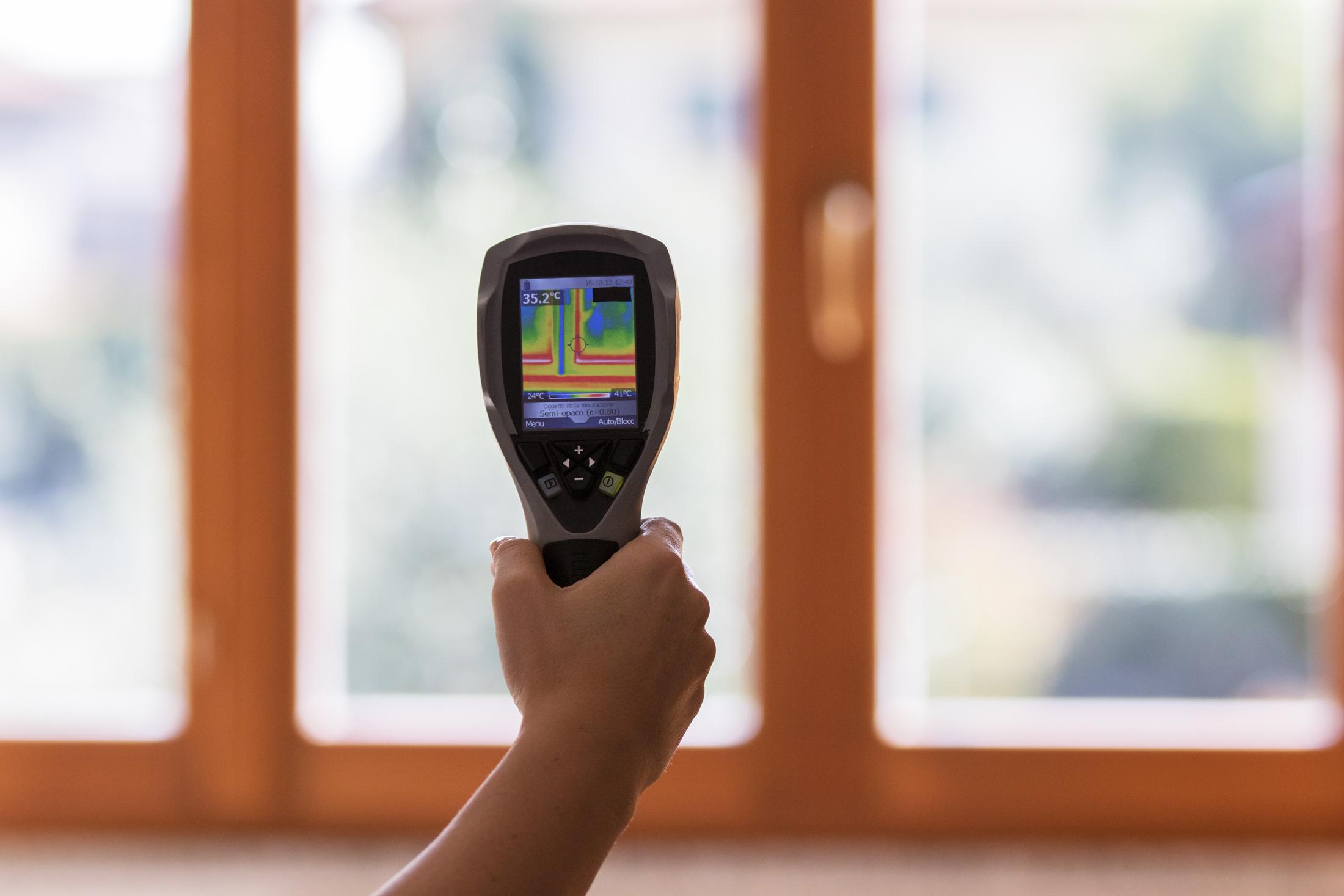 home energy audit, blower door, thermal imaging, Assured Energy Solutions, IL