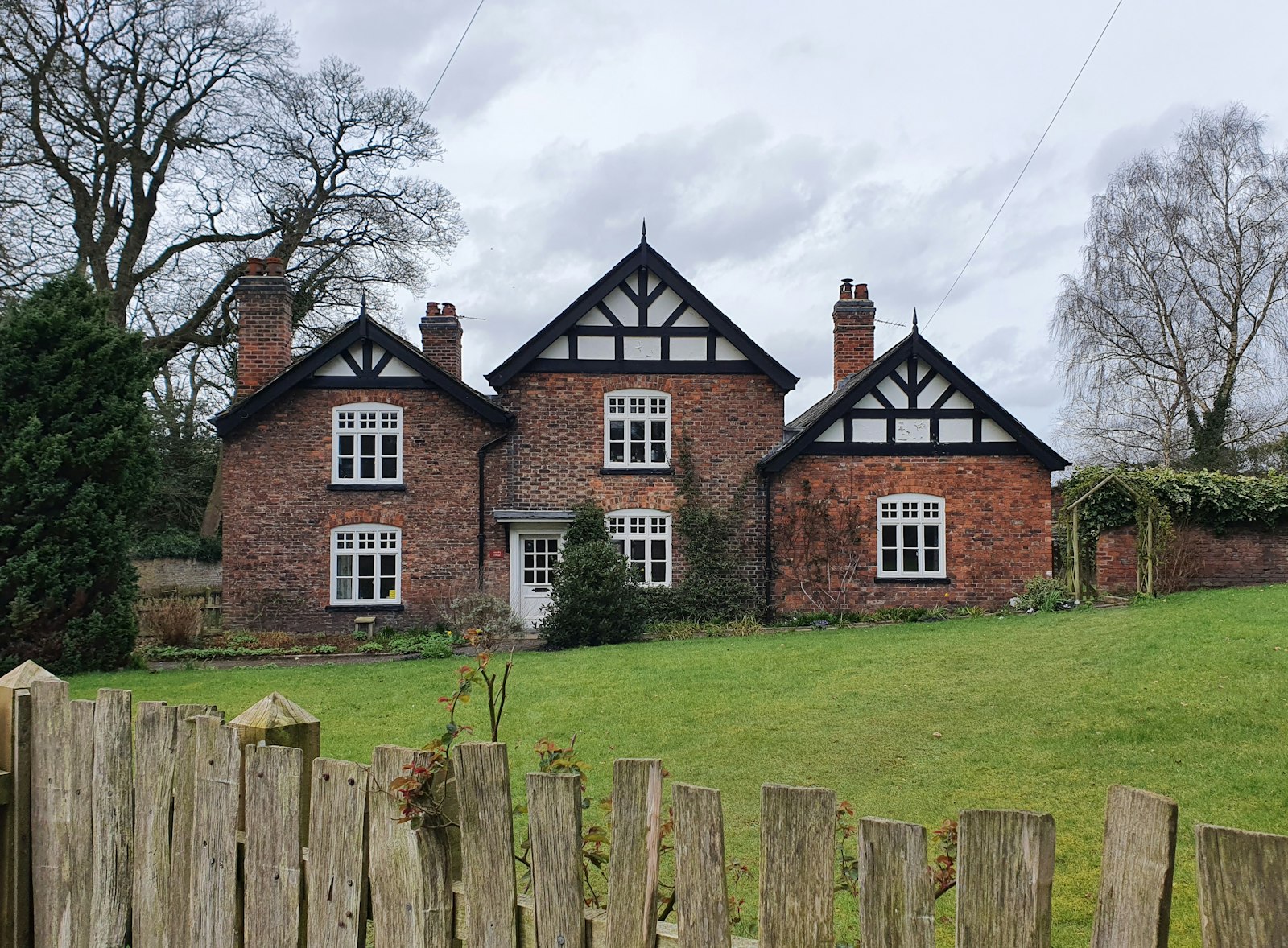 An English brick family home