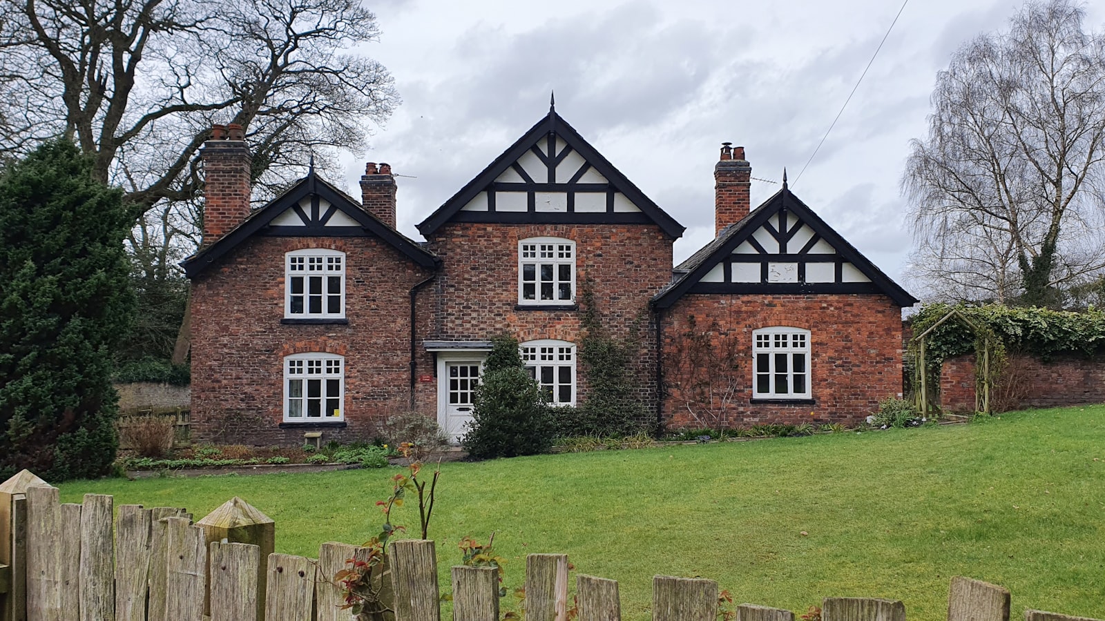A brick English family home